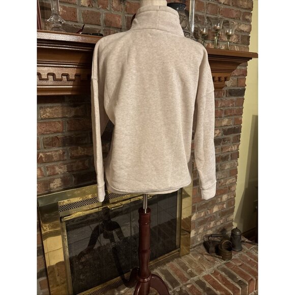 Rae Dunn Off White Sweatshirt Coffee Themed Size Small NWT - Picture 3 of 8